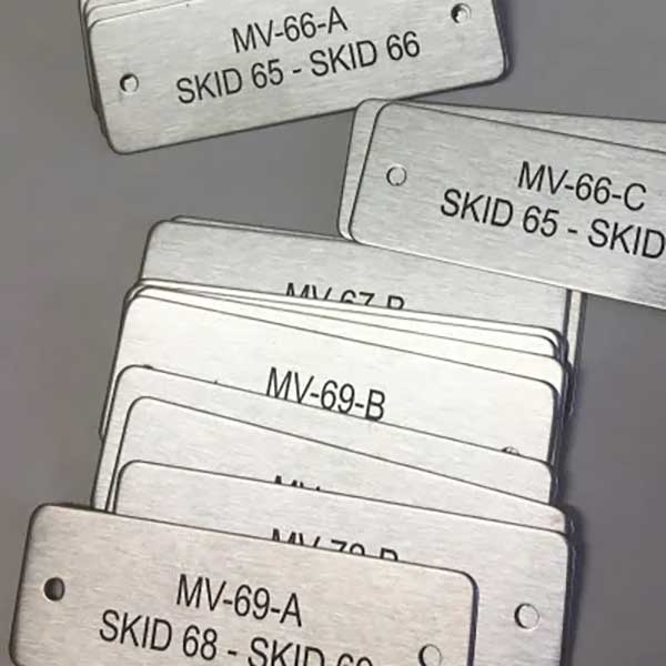 Stainless Steel Engraved Signs Tags