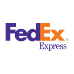 FedEx logo.